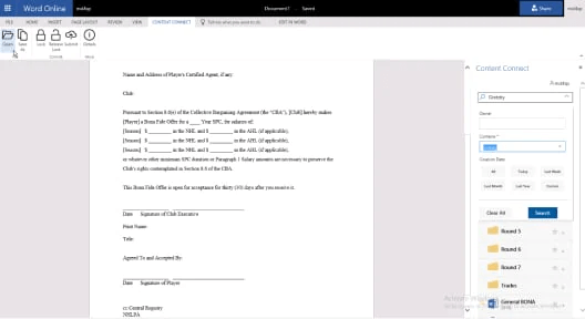 OpenText screenshot - 10 najlepszych systemów zarządzania treścią dla przedsiębiorstw na 2026 rok
