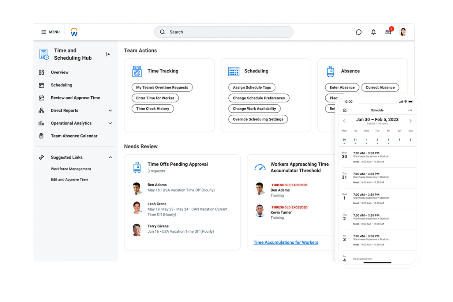 Workday screenshot - 10 rozwiązań w zakresie oprogramowania do zarządzania personelem w Wielkiej Brytanii na 2026 rok