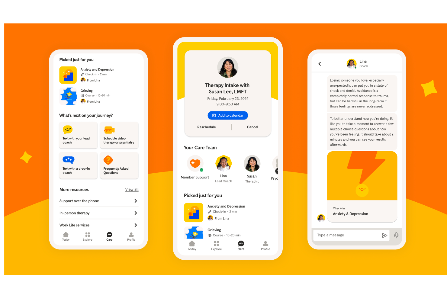 Headspace screenshot - 10 najlepszych aplikacji wspierających dobrostan pracowników w 2026 roku
