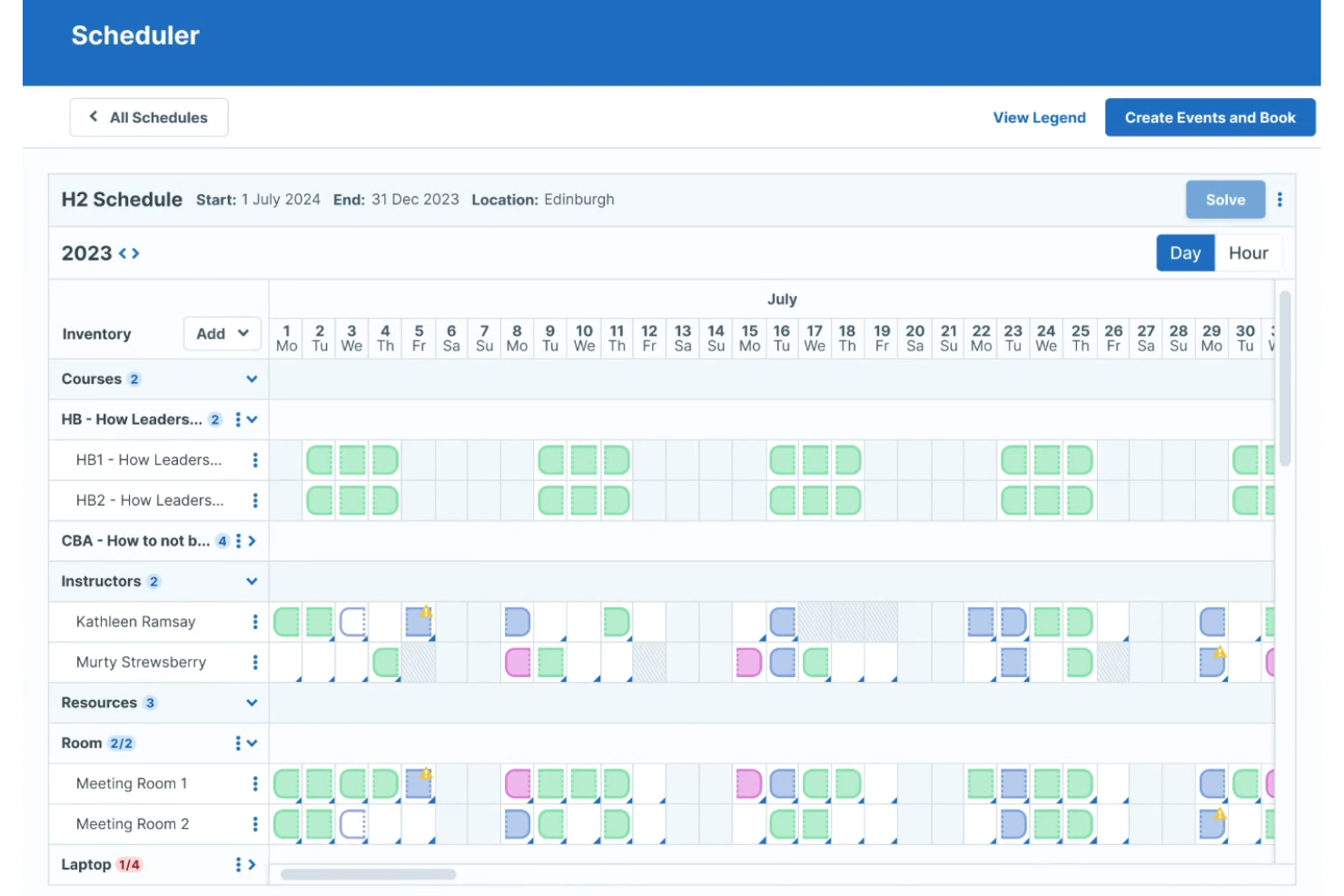 Administrate screenshot - 10 najlepszych programów do planowania szkoleń na 2026 rok