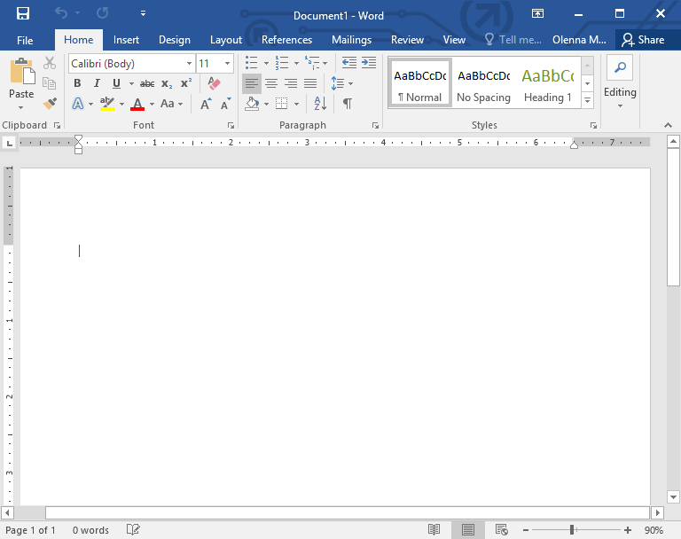 Microsoft Word screenshot - 10 najlepszych alternatyw dla Dokumentów Google dla zespołów HR w 2026 roku