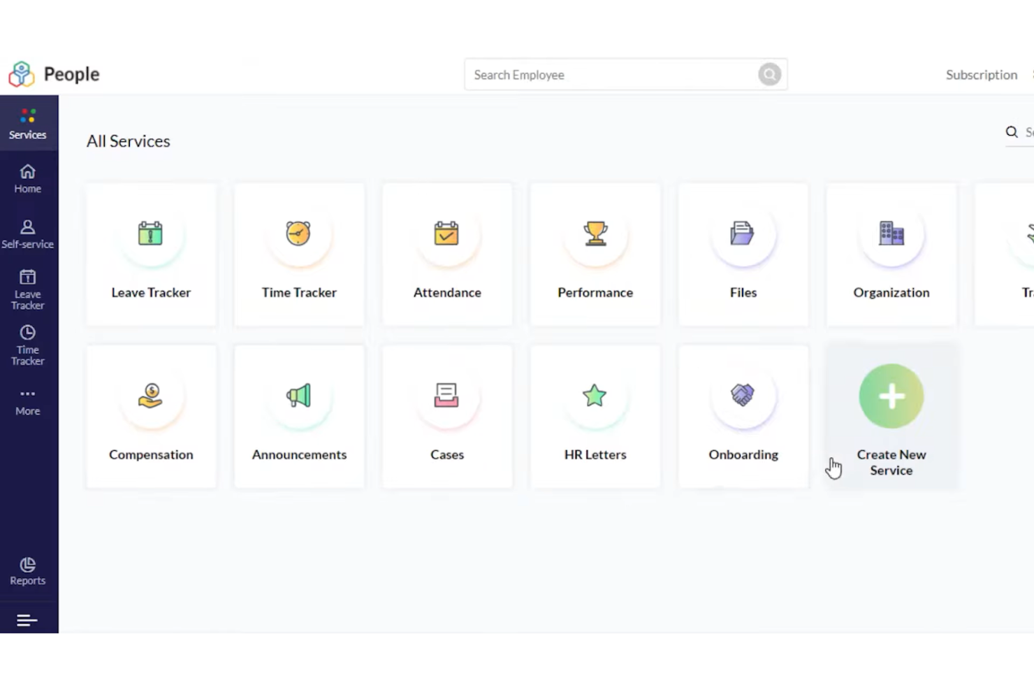 Zoho People screenshot - 10 najlepszych programów do zarządzania pracownikami dla małych firm — przegląd na 2026 rok