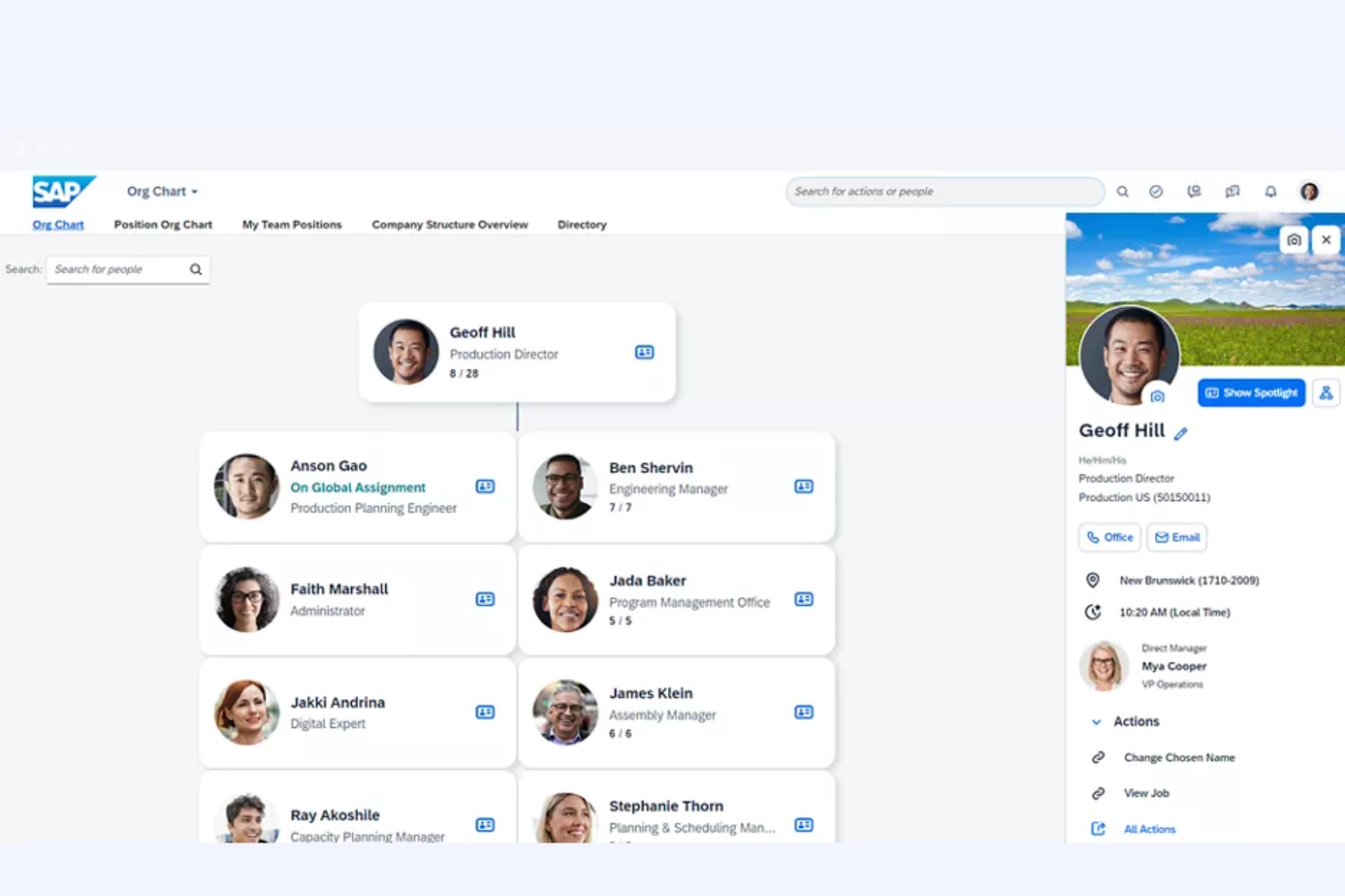 SAP SuccessFactors screenshot - 10 najlepszych przystępnych cenowo programów do zarządzania zasobami ludzkimi — recenzja na 2026 rok