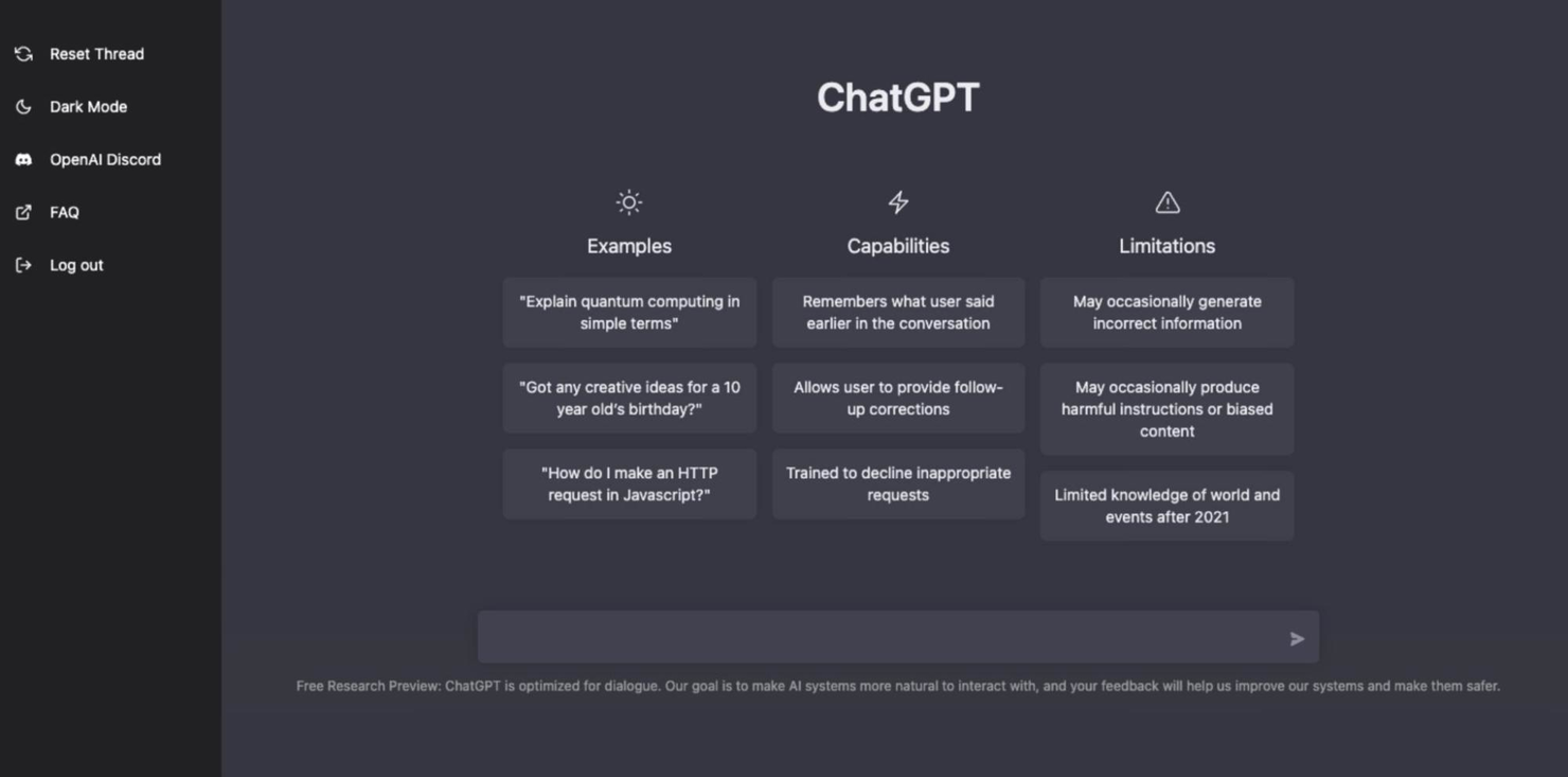 ChatGPT screenshot - 10 najlepszych narzędzi sztucznej inteligencji do strategii — recenzja na 2026 rok