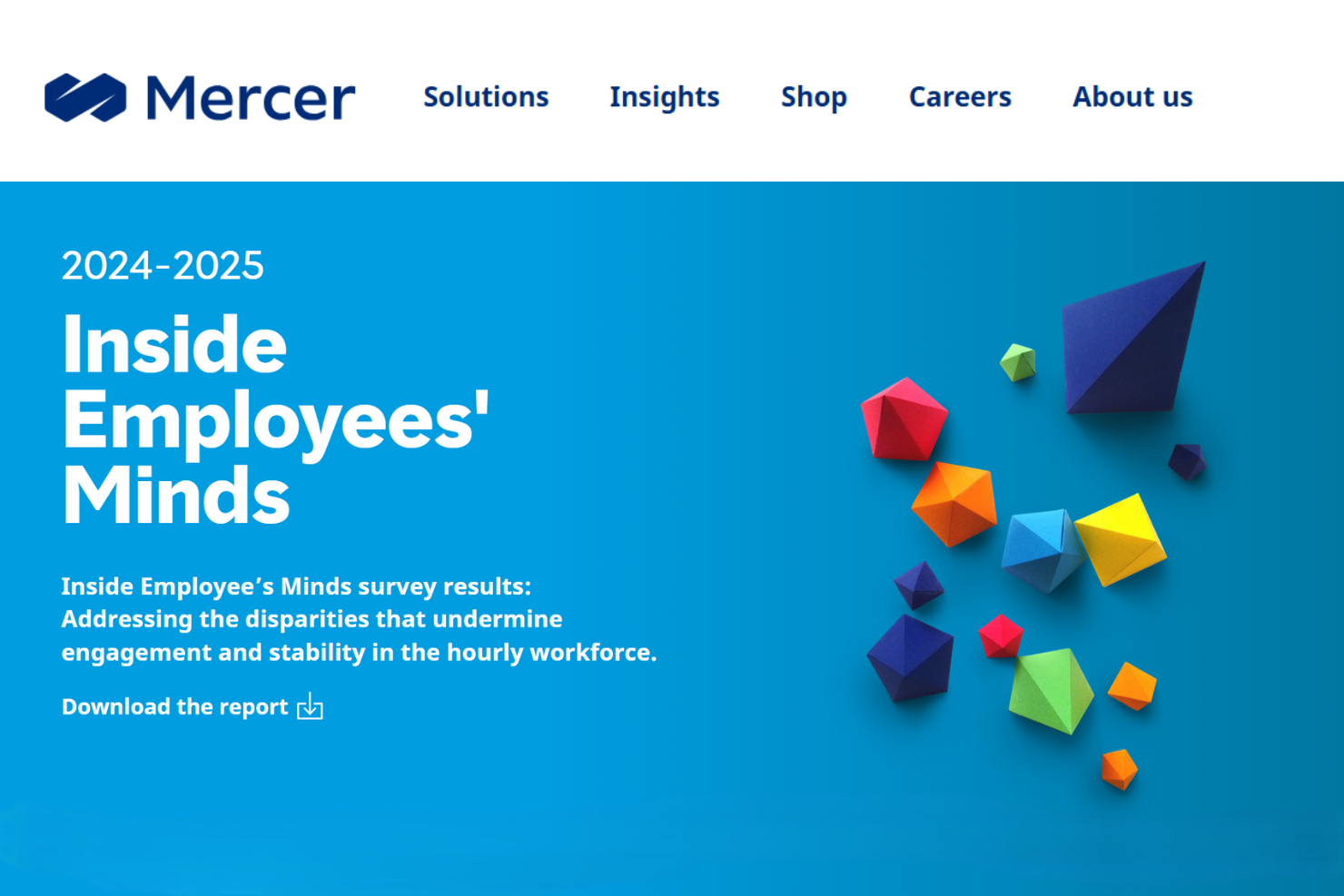 Mercer screenshot - 10 najlepszych firm doradztwa HR w Tampie przeanalizowanych w 2026 roku