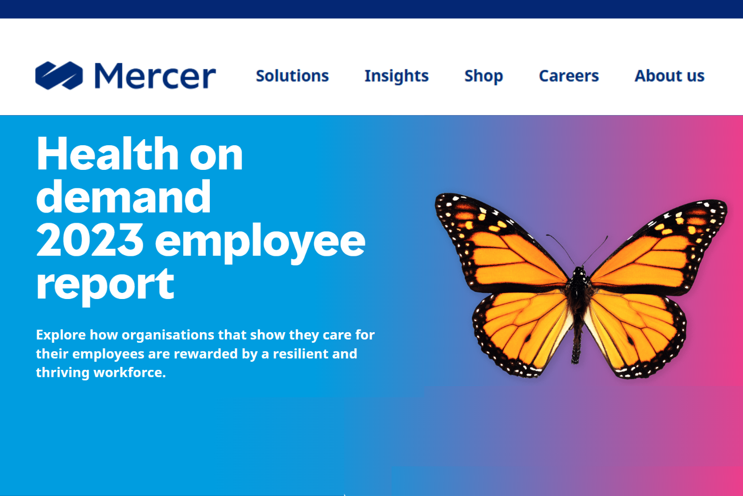 Mercer screenshot - 10 najlepszych firm doradztwa HR w Indiach — recenzja na 2026 rok