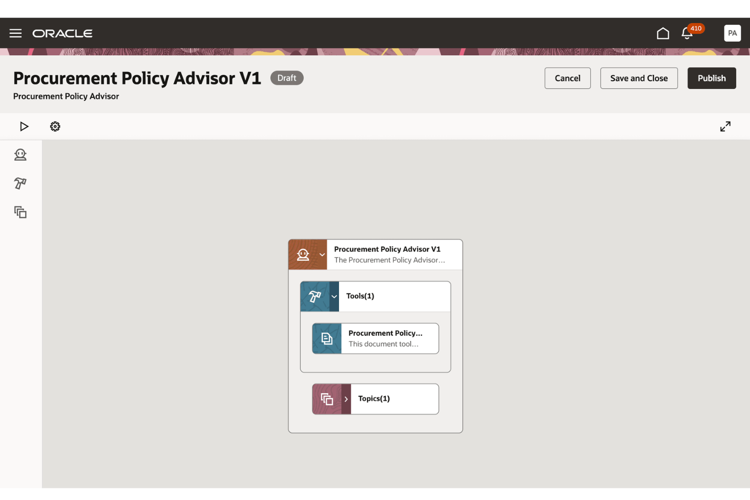 Oracle HCM Cloud screenshot - 10 najlepszych programów do zarządzania politykami w 2026 roku: recenzja