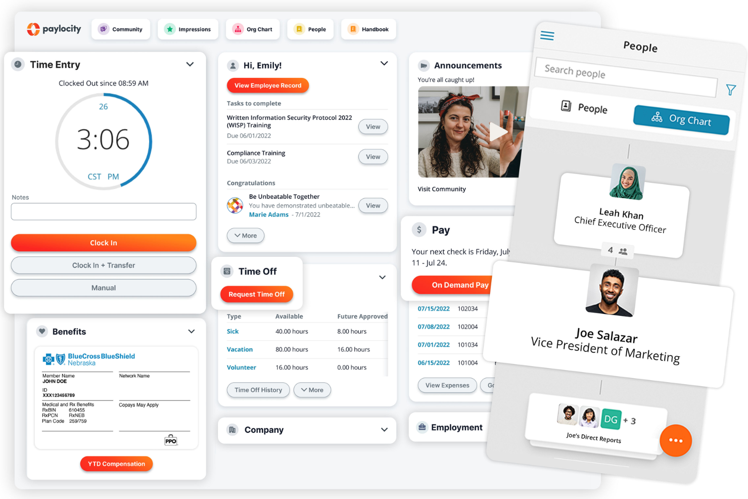 Paylocity screenshot - Przygotuj się na rozwój: tajniki rynku oprogramowania płacowego