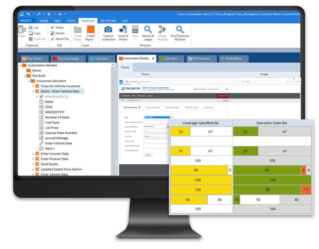 Tricentis Tosca screenshot - The 10 Best Quality Engineering Software Tools in 2024: A Complete Guide
