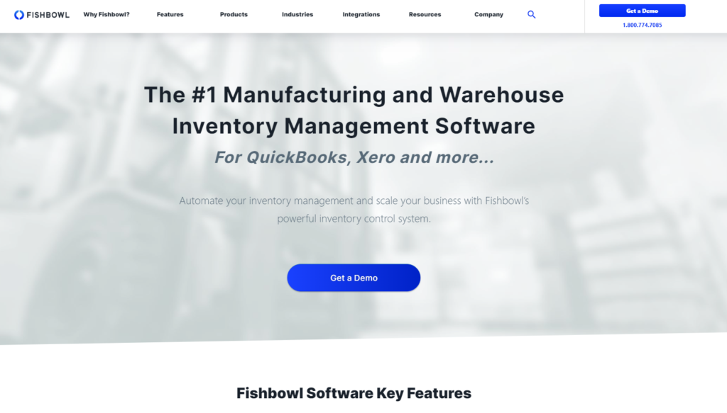 Fishbowl screenshot - 20 Best Cloud-Based Inventory Management Software for 2024