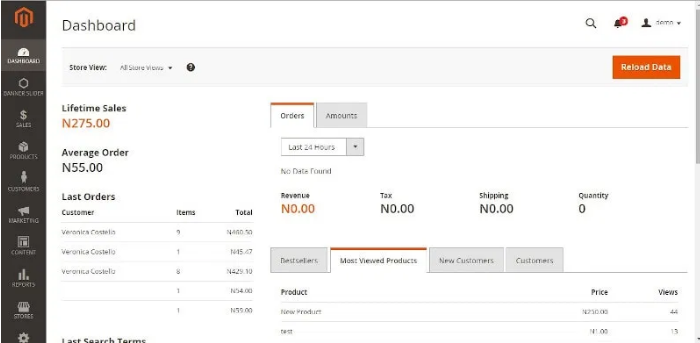 Magento Open Source screenshot - 24 Best Free Ecommerce Platforms for SMBs In 2024