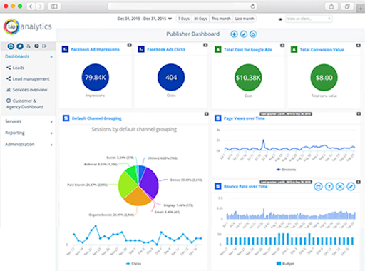 TapClicks screenshot - 20 Best Marketing Analytics Software Reviewed for 2024