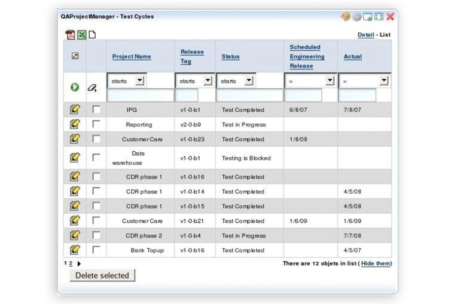 qaManager screenshot - 14 Best Free Test Management Tools For 2024