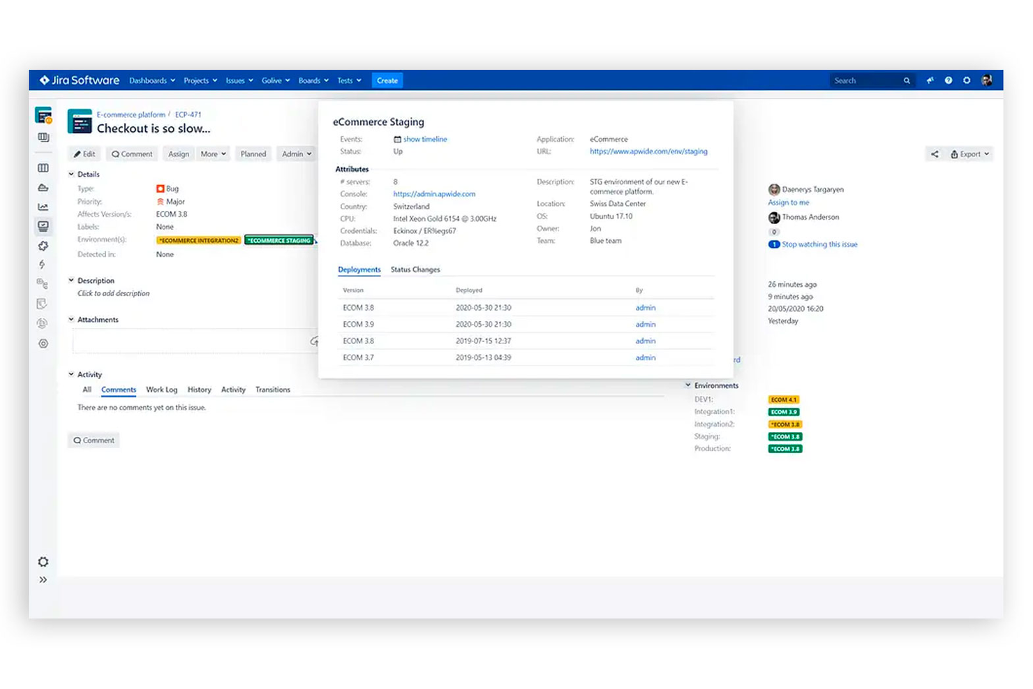 Apwide Golive screenshot - 18 Best Test Management Tools For Jira In 2024