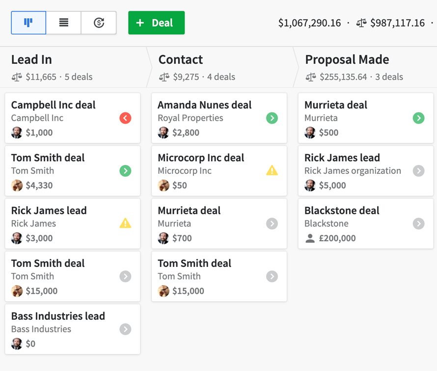 Pipedrive CRM screenshot - 28 Best Customer Relationship Management Software of 2024