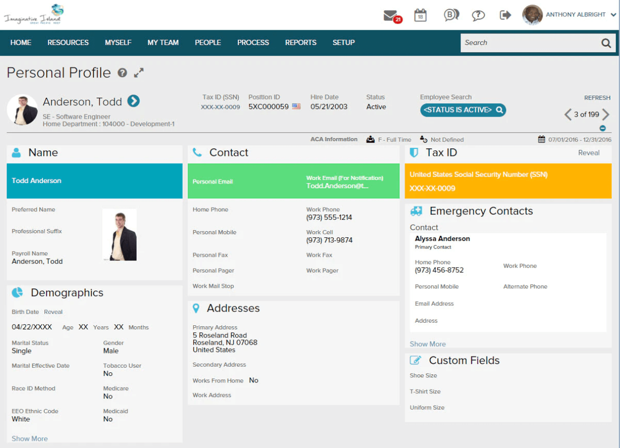 ADP Workforce Now screenshot - 30 Best HRMS: Reviewed & Compared For 2024