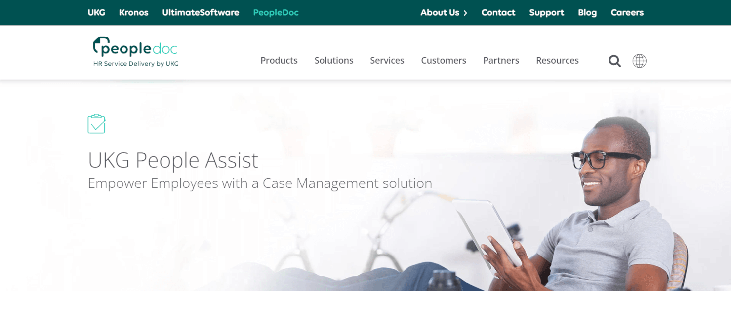 UKG People Assist screenshot - 15 Best HR Case Management Software: Reviewed in 2024