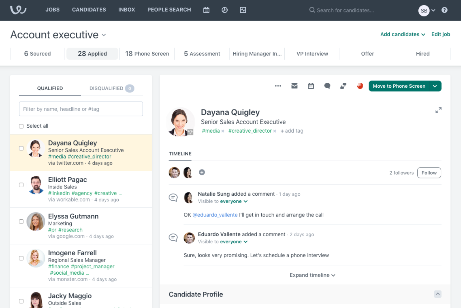 Workable screenshot - 20 Best Talent Acquisition Software Reviewed For 2024