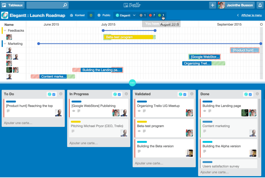 Trello screenshot - 10 Best Agile Project Management Software Reviewed For 2024