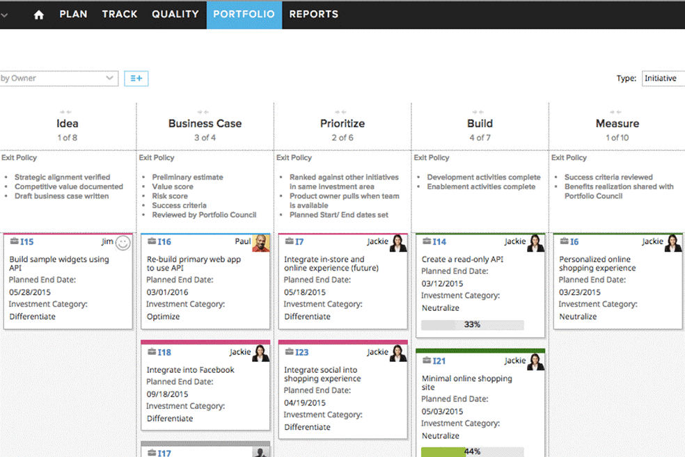 CA Agile Central  screenshot - 10 Best ALM Tools Reviewed For 2024