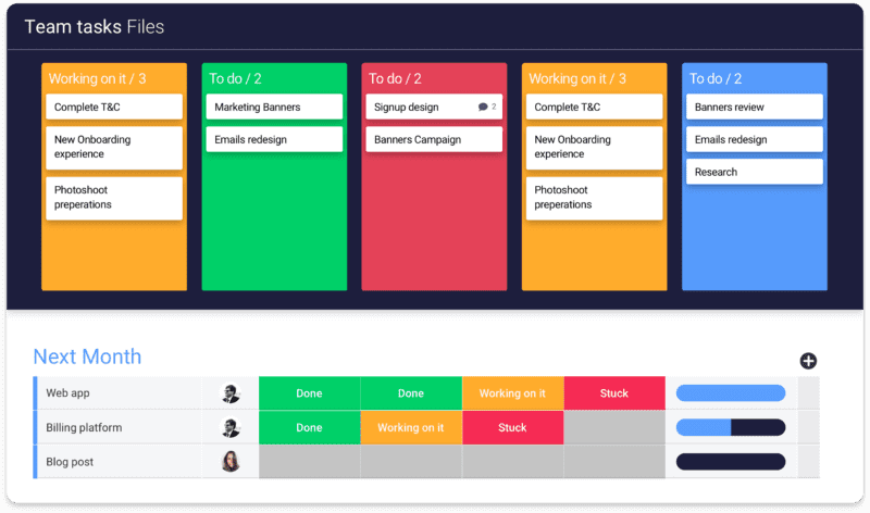 monday.com screenshot - 10 Best Scrum Tools Reviewed And Compared For 2024