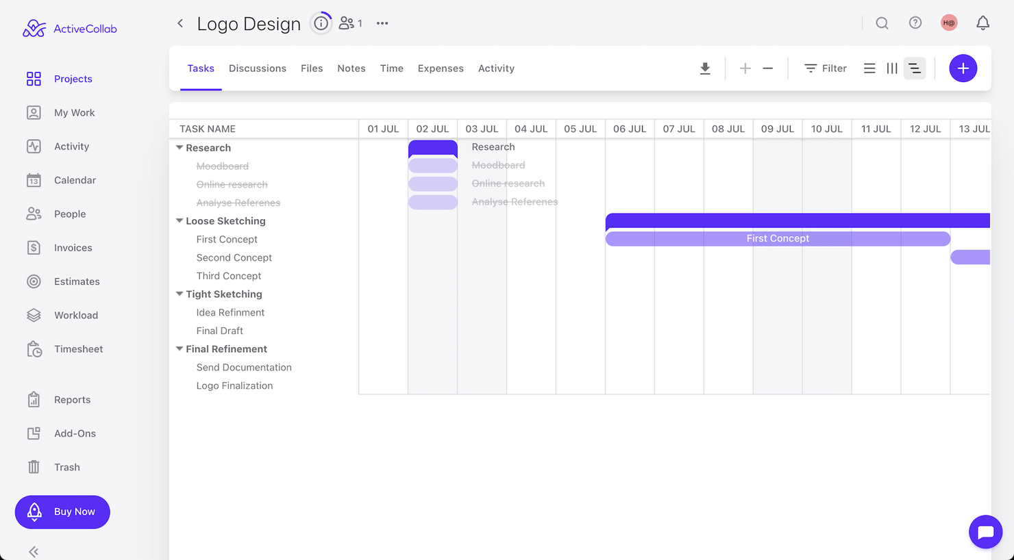 ActiveCollab screenshot - 25 Best Project Scheduling Software To Stay on Track In 2024