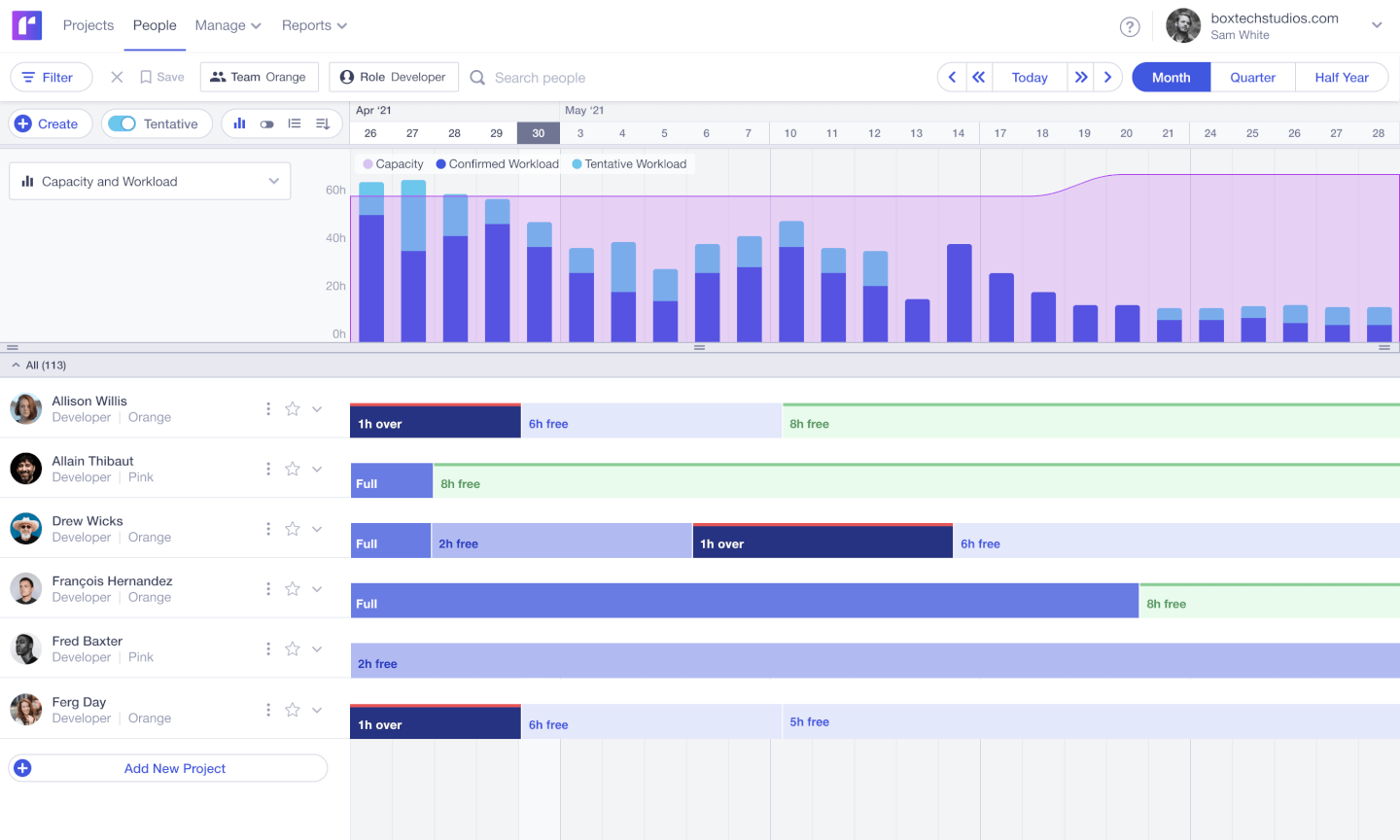 Runn screenshot - The 15 Best Resource Scheduling Software Tools Reviewed For 2024