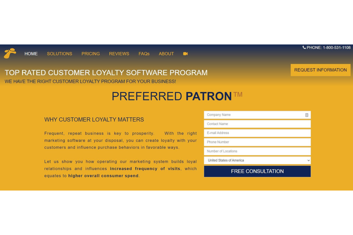 Preferred Patron Loyalty screenshot - 16 Best Customer Loyalty Software of 2024: Compared