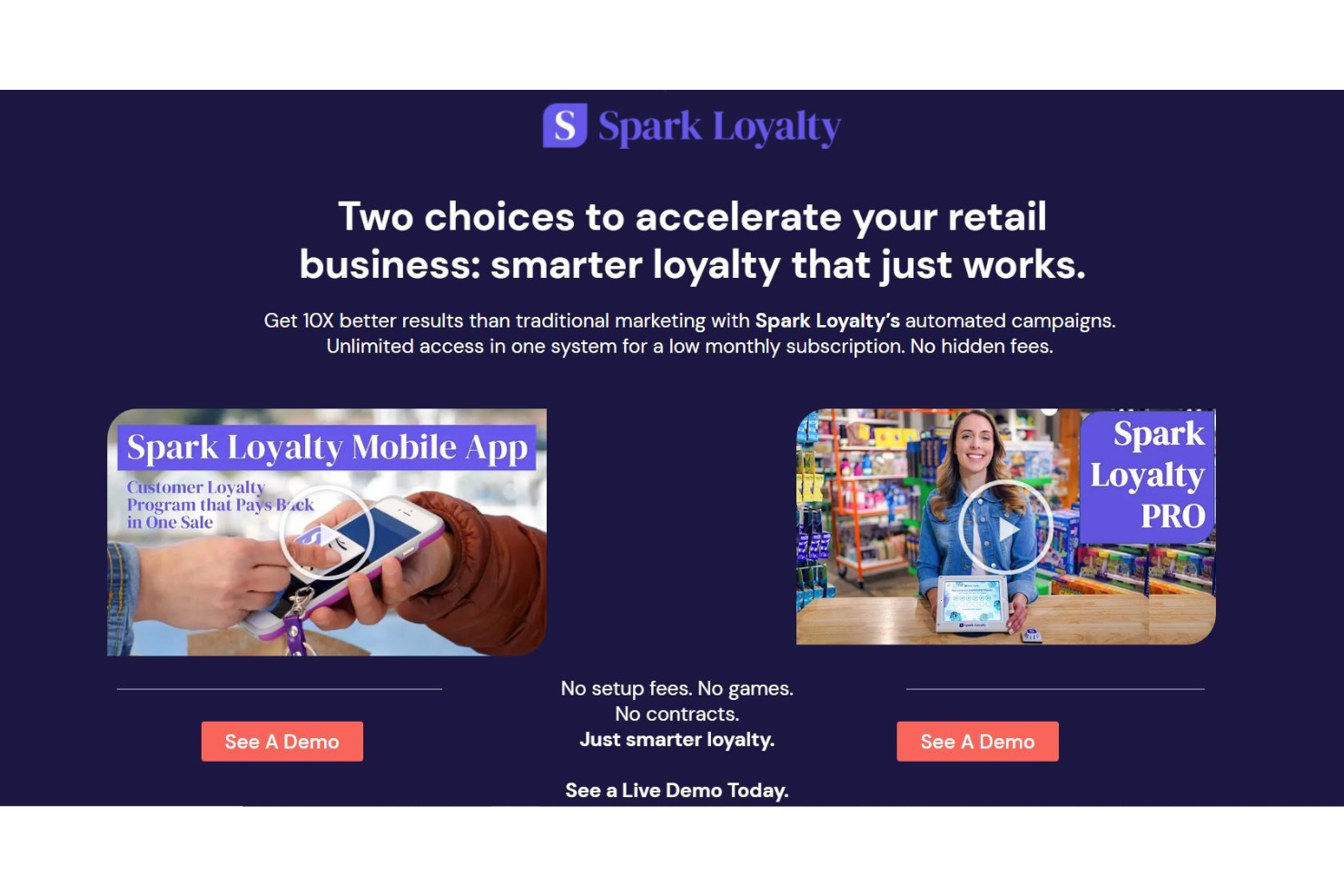Spark Loyalty screenshot - 16 Best Customer Loyalty Software of 2024: Compared