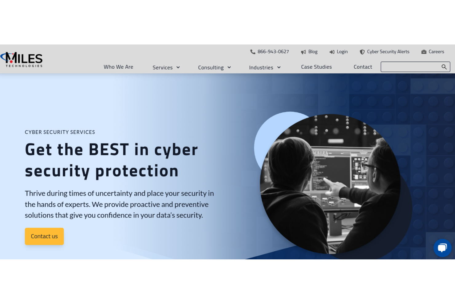 Miles Technologies screenshot - 28 Best Cybersecurity Providers To Protect Your Business In 2024