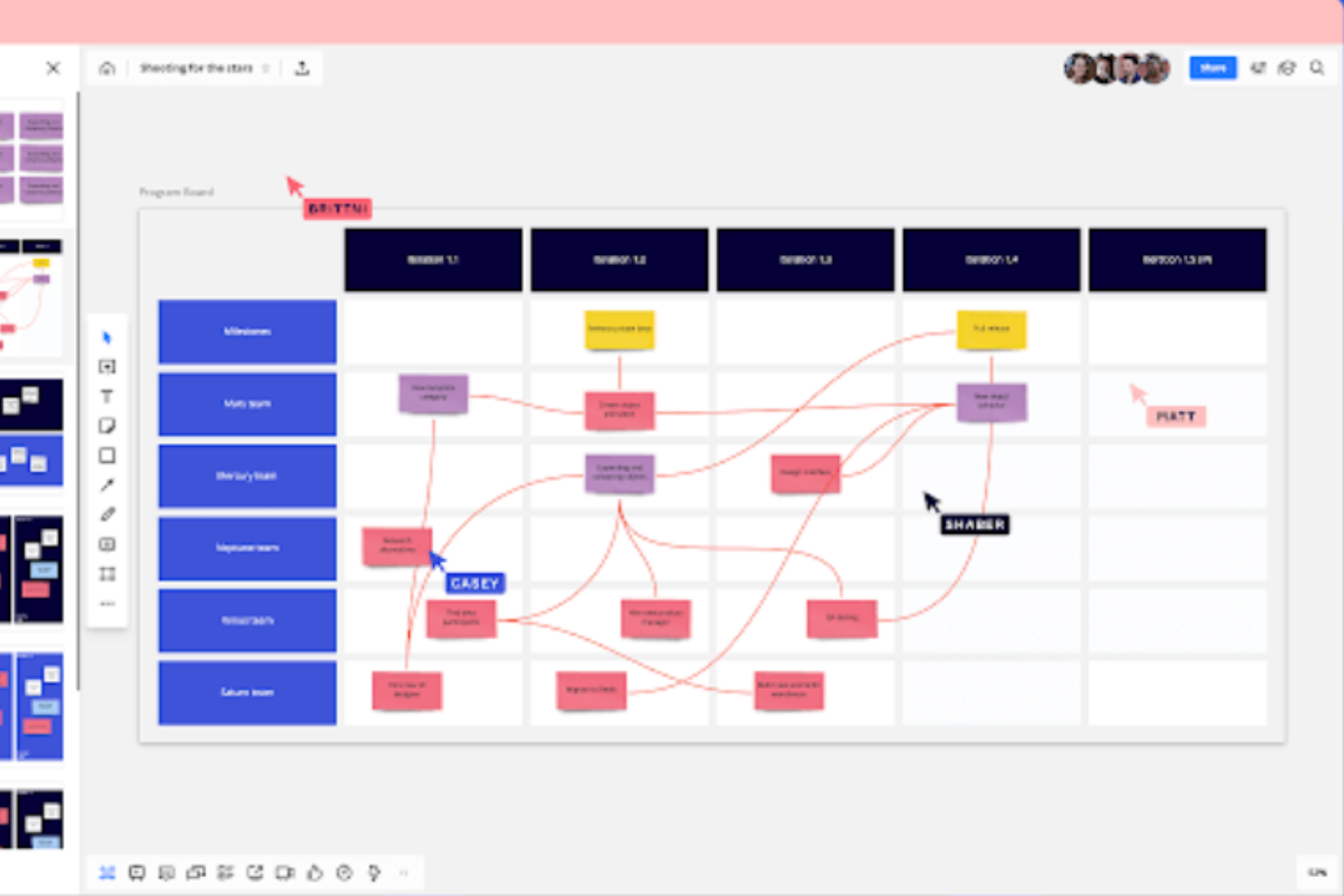 Miro screenshot - 35 Best Visual Collaboration Software To Enhance Team Comms In 2024