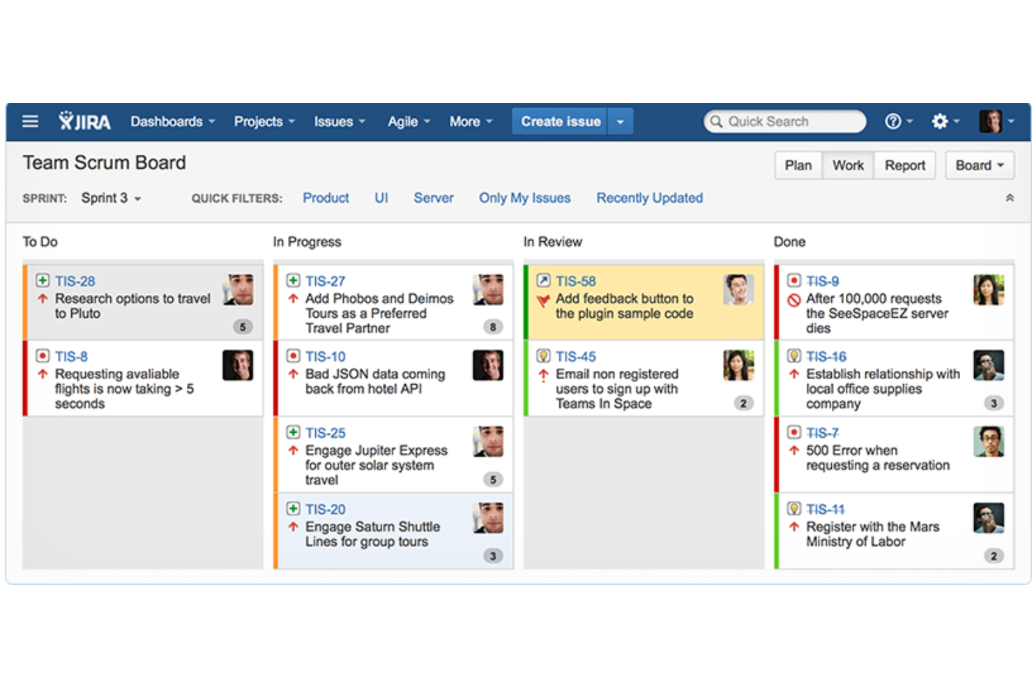 Jira Software screenshot - 10 Best Project Dashboards In Software And Apps For 2024