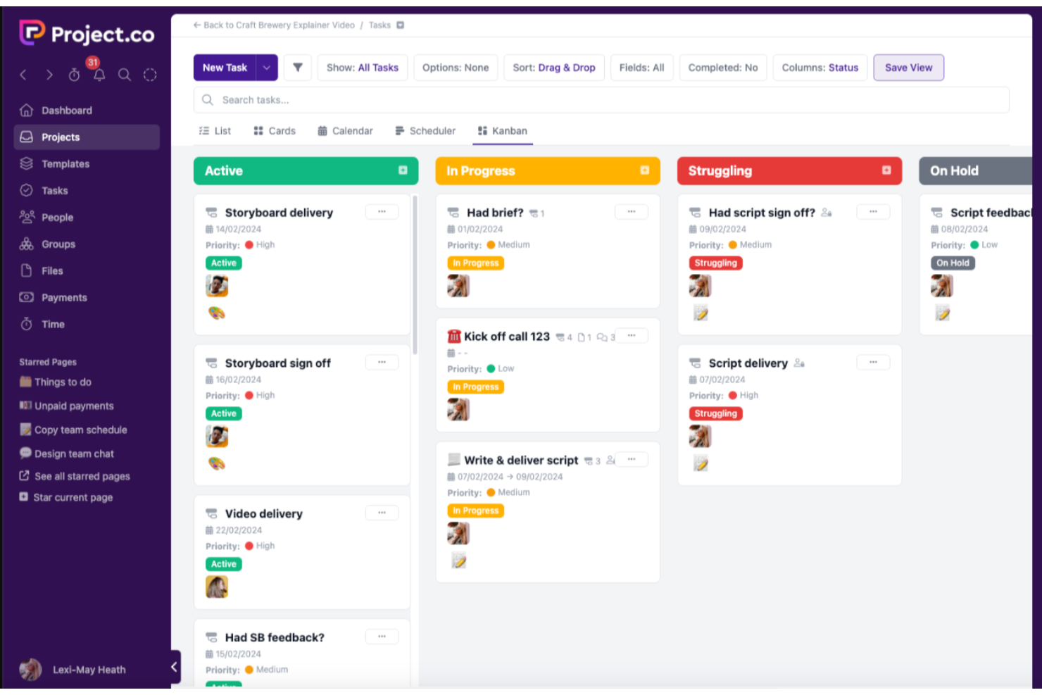 Project.co screenshot - 15 Best Project Management Software Picked For 2024