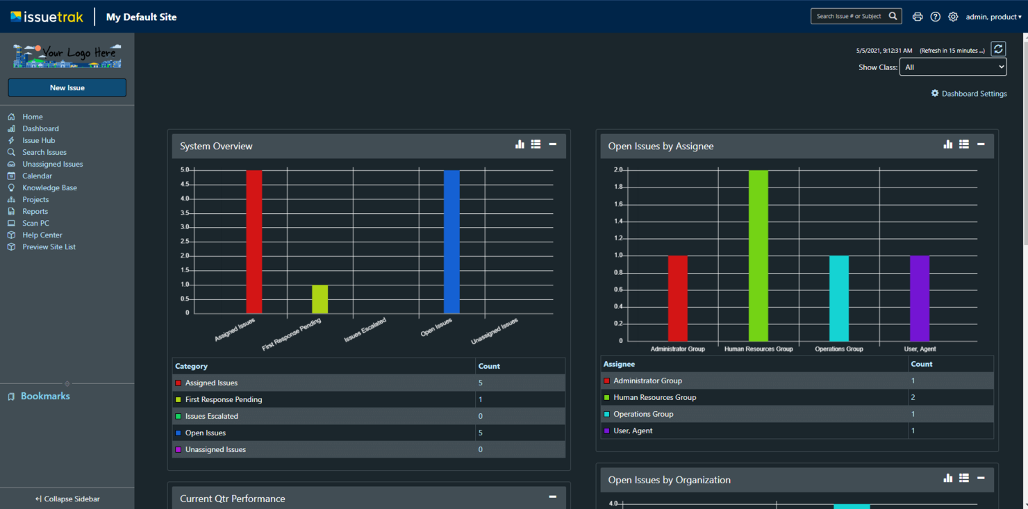 Issuetrak screenshot - 28 Best Customer Service Tracking Software In 2024
