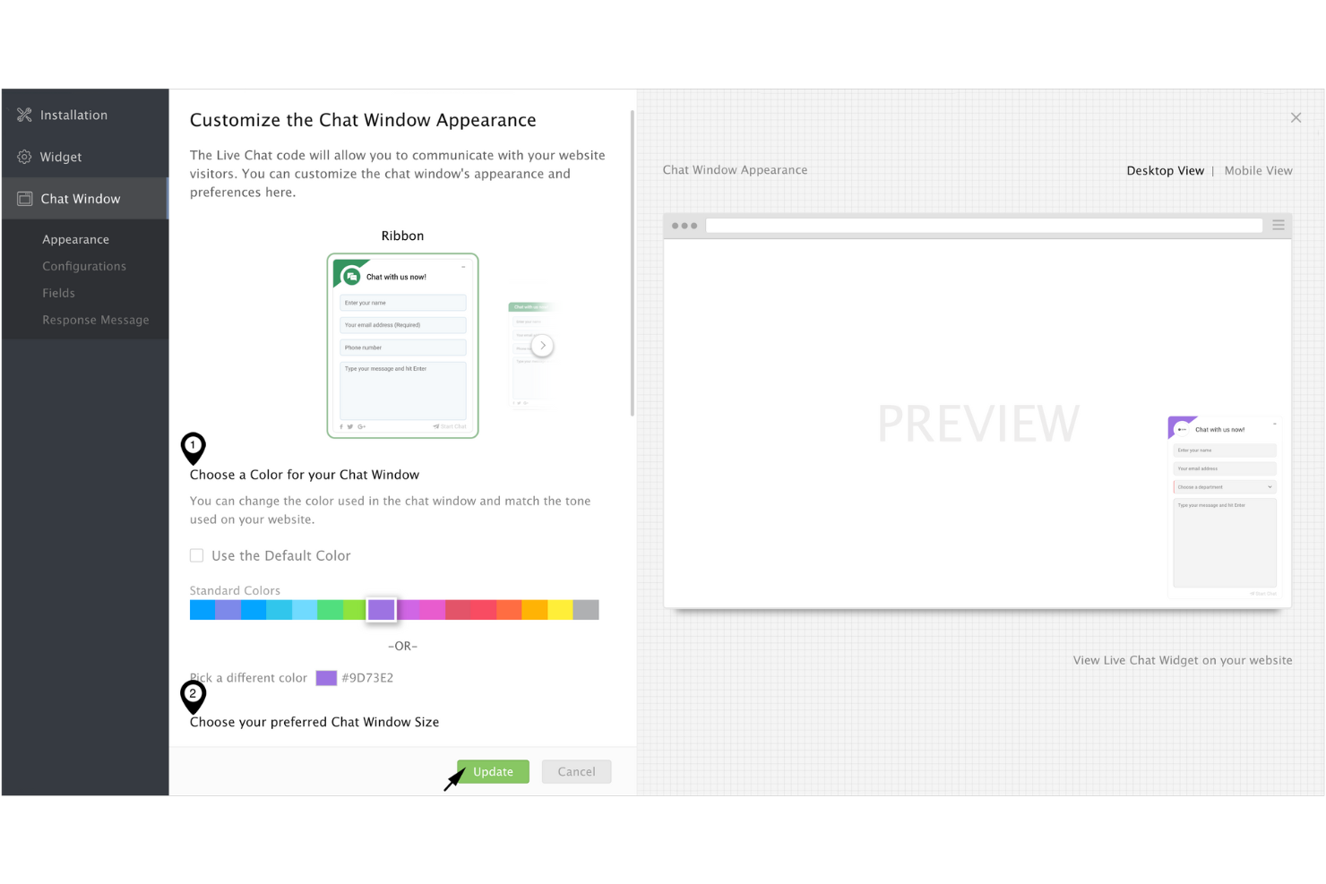 Zoho SalesIQ screenshot - 35 Best Customer Support Software of 2024