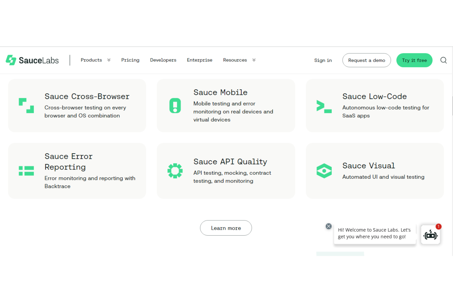 Sauce Labs screenshot - 20 Best SaaS Testing Tools To Verify & Validate SaaS Applications In 2024