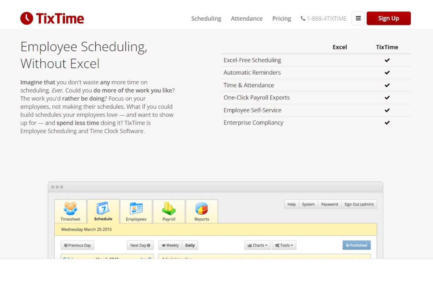 TixTime screenshot - 17 Best Call Center Scheduling Software of 2024: Reviewed & Compared