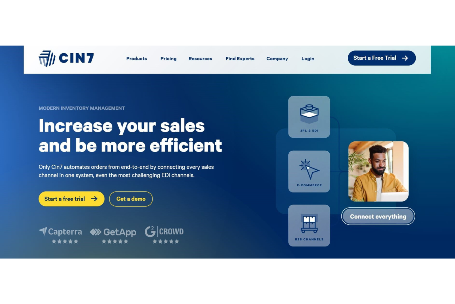 Cin7 Omni screenshot - 20 Best Retail Inventory Management Software Reviewed for 2024