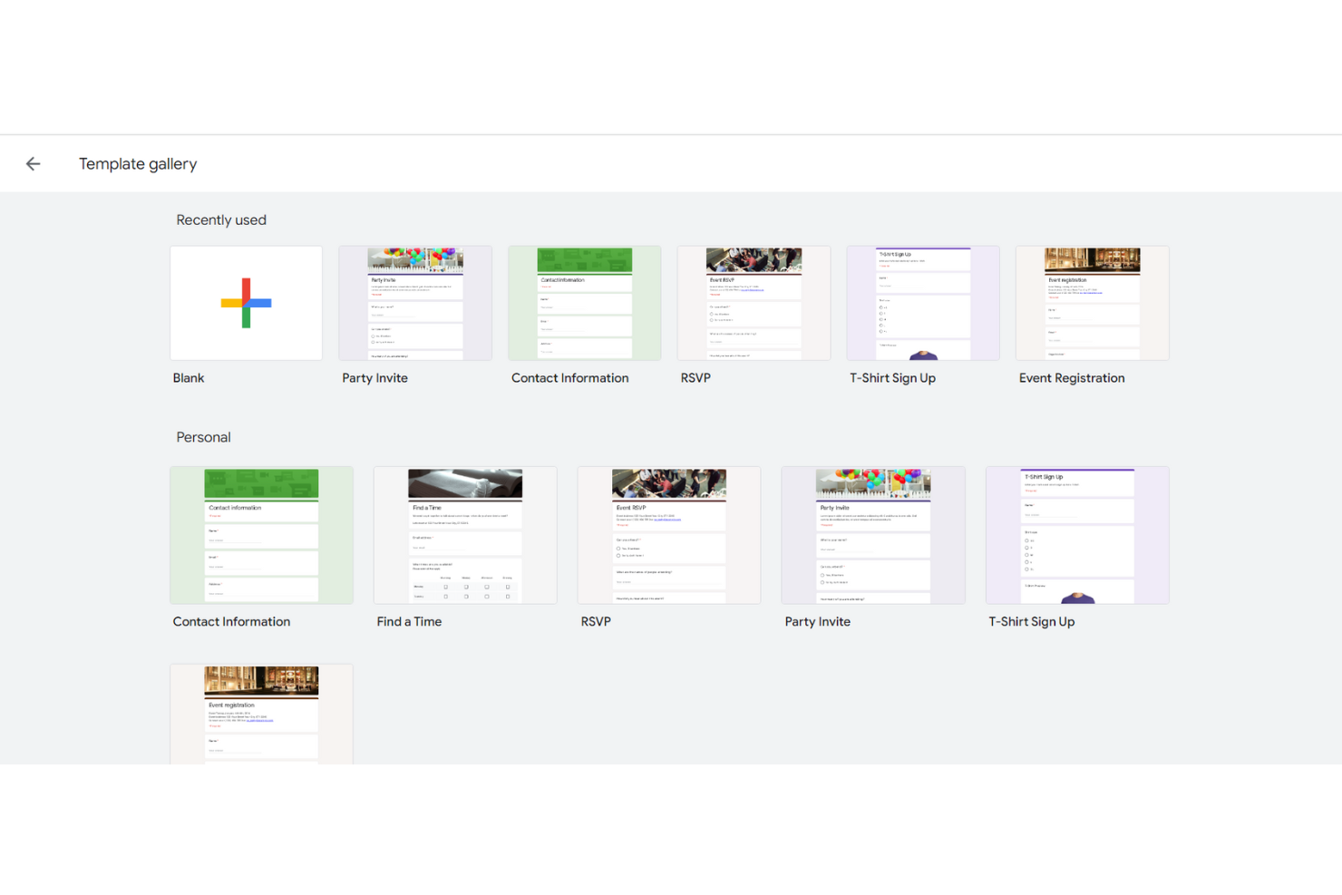Google Forms screenshot - 22 Best Form Builders of 2024: Reviewed & Compared
