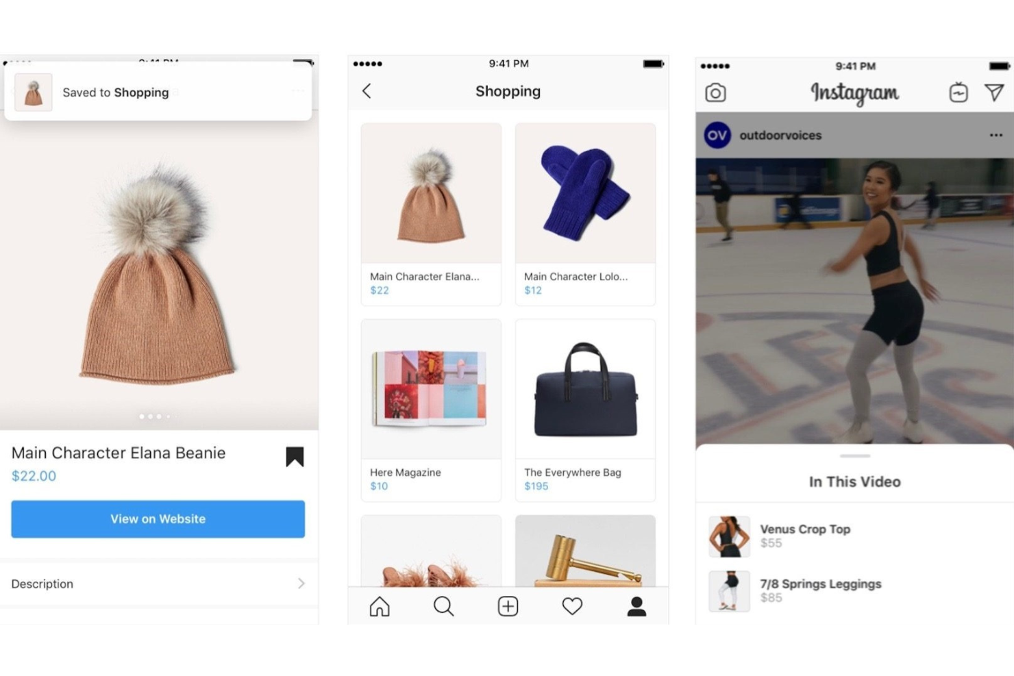 Instagram Shopping screenshot - 16 Best Social Commerce Platforms for Friction-Free Selling In 2024