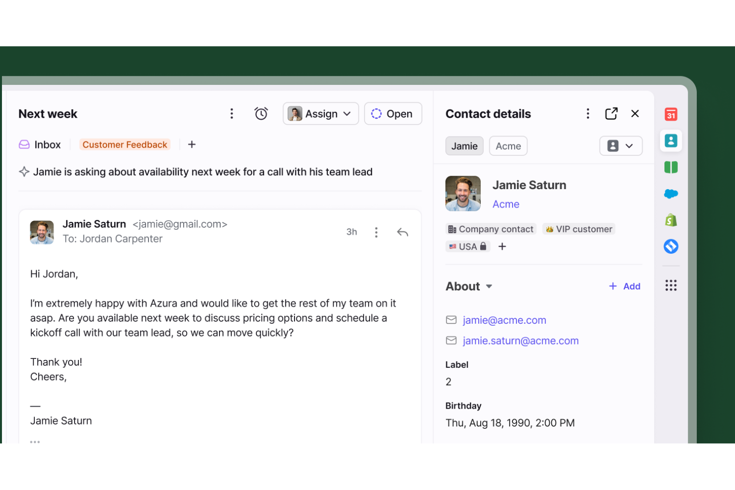 Front screenshot - 10 Best Customer Service Email Management Software in 2026