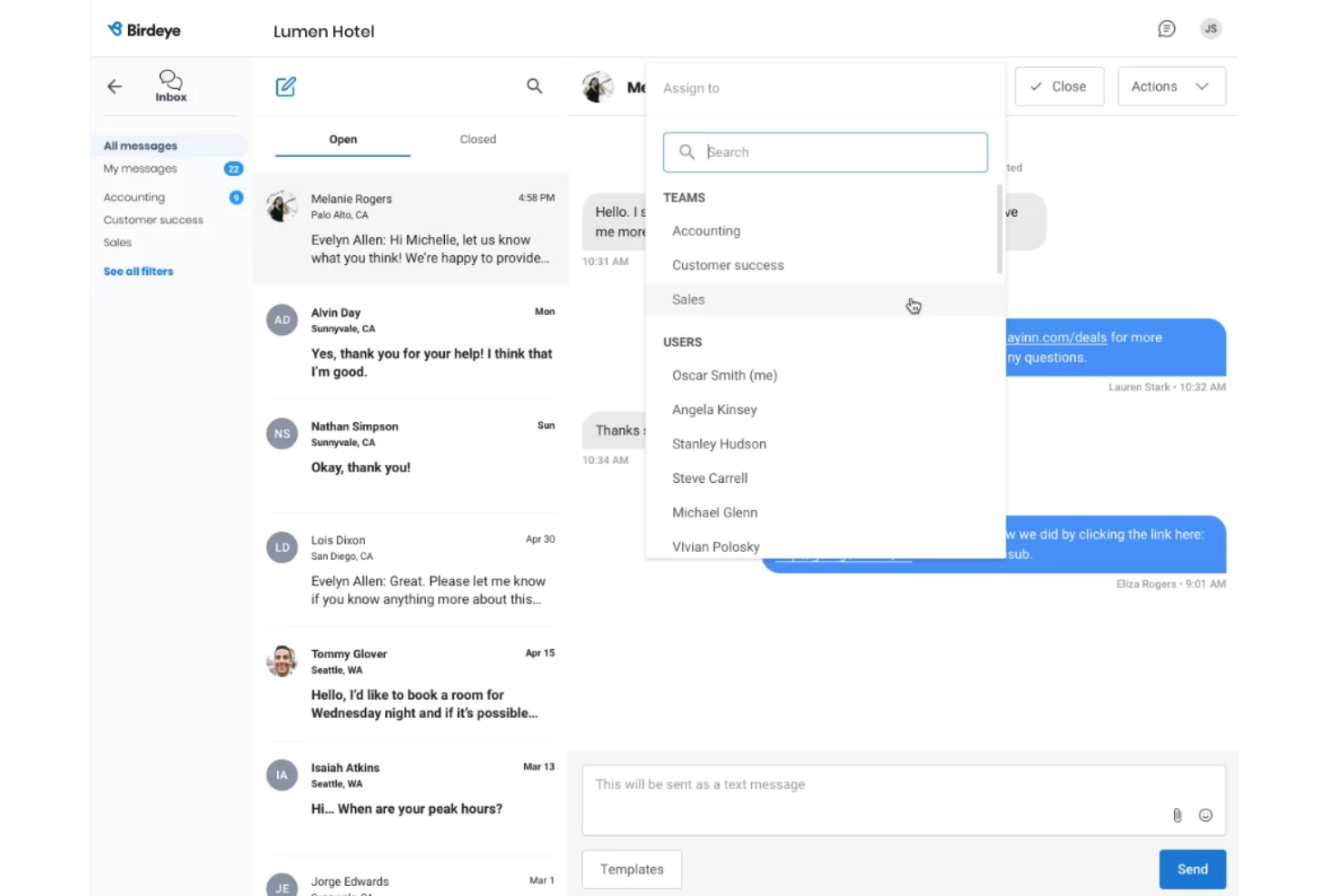 Birdeye screenshot - 20 Best Customer Messaging Platforms for Teams in 2024