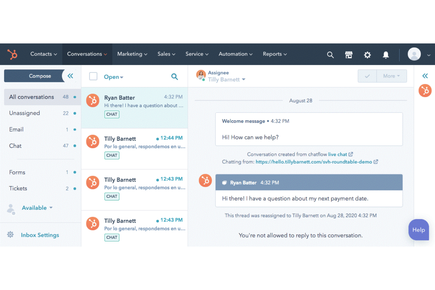 HubSpot Service Hub screenshot - 10 Best Customer Communications Management Tools For 2026