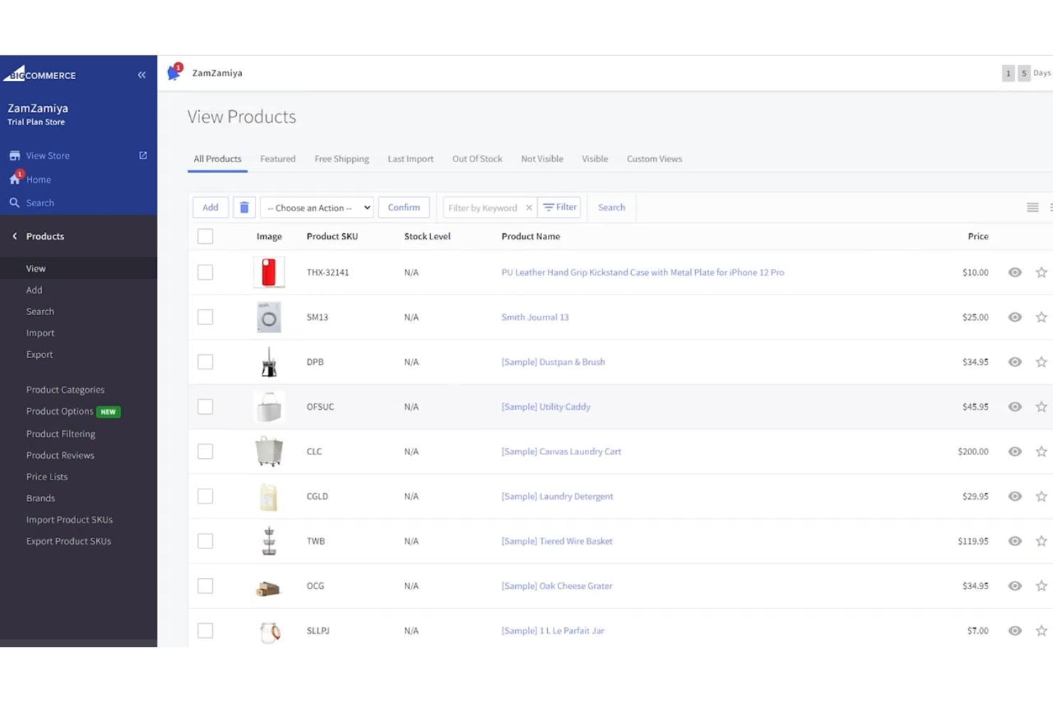 BigCommerce screenshot - 20 Best Cheap Ecommerce Platforms for SMBs In 2024