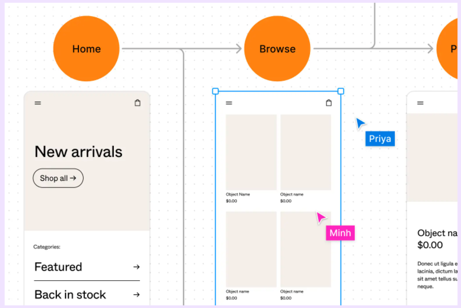FigJam by Figma screenshot - Les 5 meilleurs outils de modélisation graphique pour faire des conceptions, des modèles et des prototypes