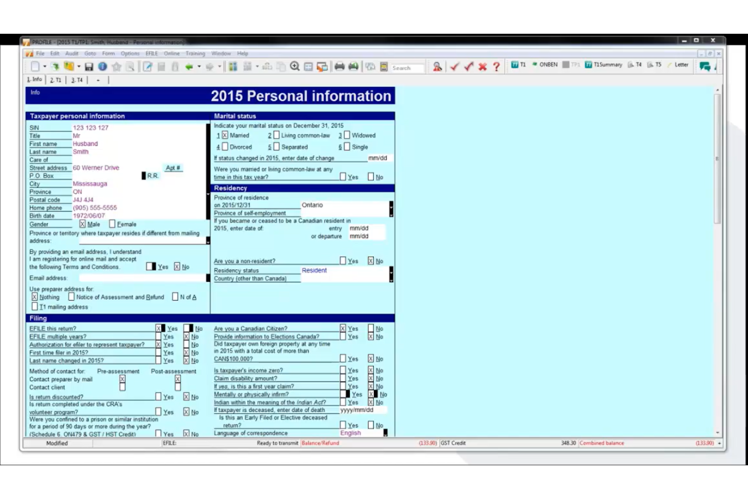 Intuit ProFile Tax screenshot - 17 Best Business Tax Software To Manage Tax Obligations For 2024