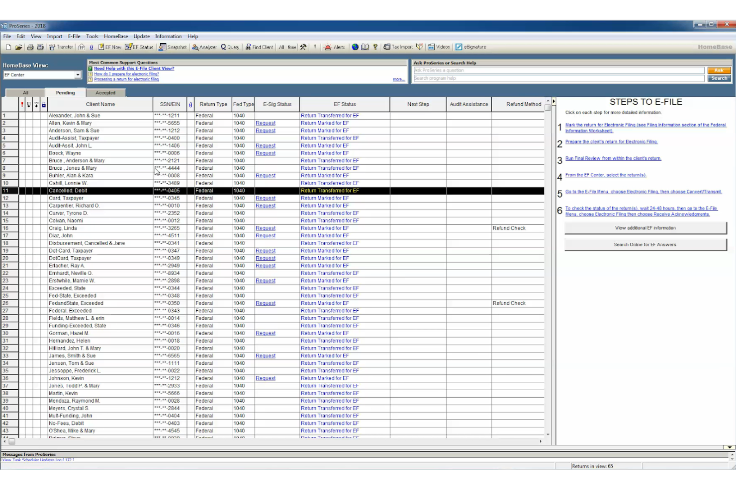 ProSeries Tax screenshot - 17 Best Business Tax Software To Manage Tax Obligations For 2024