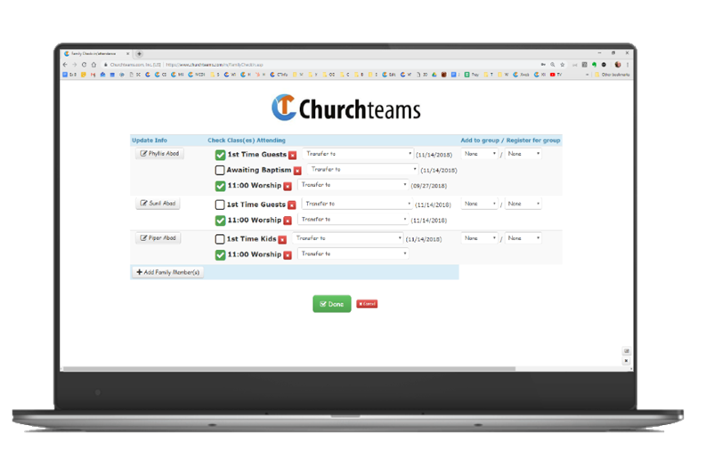 Churchteams screenshot - 13 Best Church Database Software For Better Data Accessibility In 2024