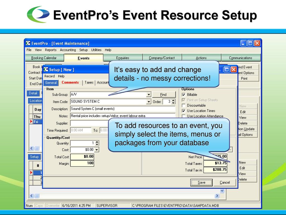 EventPro screenshot - 10 Best Church Event Management Software Reviewed For 2024