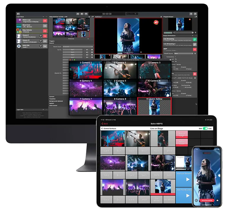 mimoLive screenshot - 9 Best Streaming Software And The Churches Using Them In 2024